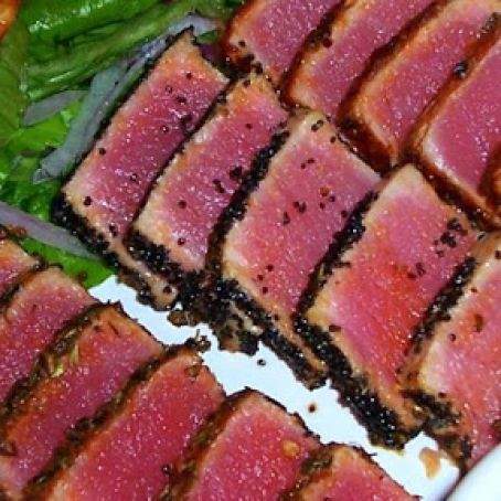 Seared Ahi Tuna Steaks