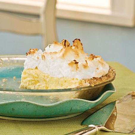 Pineapple Meringue Pie