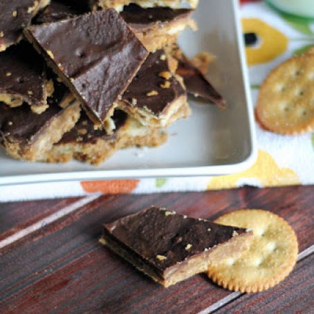 Chocolate-Covered Ritz Crack