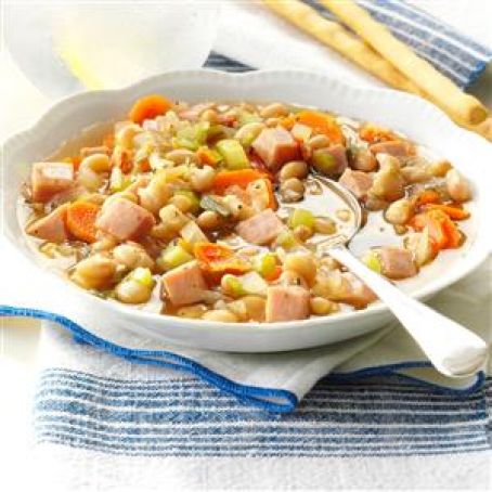 Navy Bean Vegetable Soup Recipe