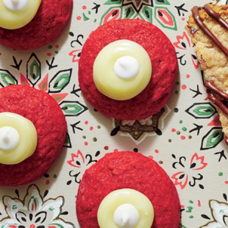 Red Velvet Thumbprints