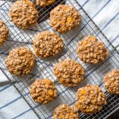 Peach Pie Oatmeal Cookies