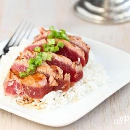 Soy Marinated Grilled Tuna