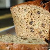 Applesauce & Honey Whole Wheat Banana Bread