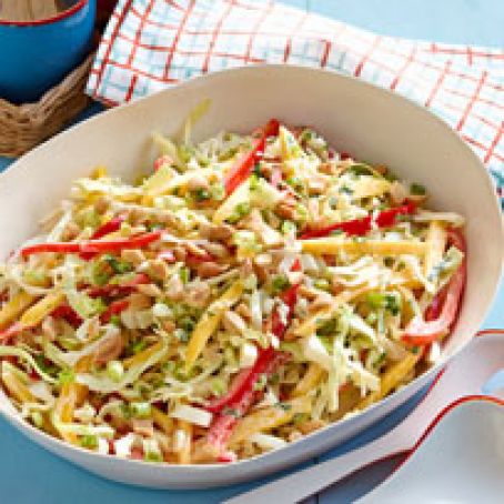 Tropical Mango Coleslaw