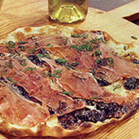 Fig and Prosciutto Pizza