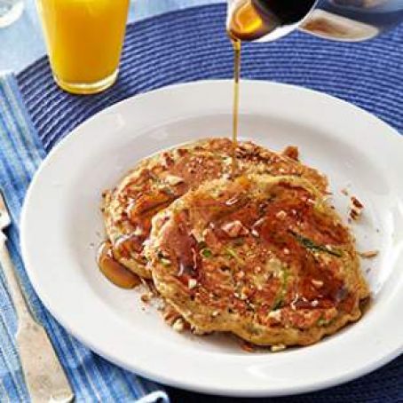 Zucchini Bread Breakfast Pancakes