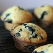 Blueberry Lemon Muffins (Vegan)