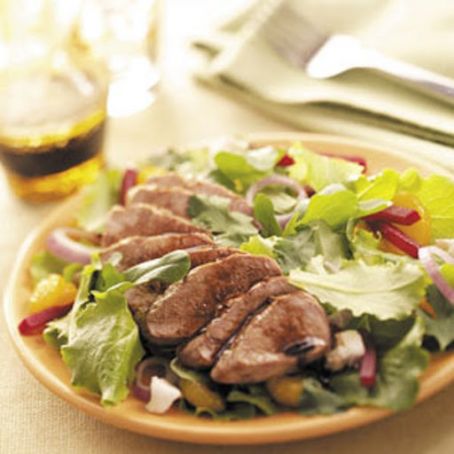 Mandarin Pork Salad Recipe