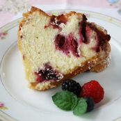 Bursting with Berries Bundt Cake