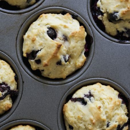 Paleo Blueberry Muffins