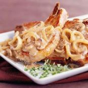 Mushroom-Sauced Pork Chops - Recipe.com