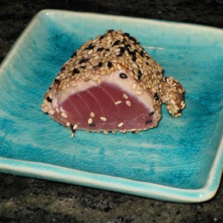Seared Sesame-crusted Ahi Tuna