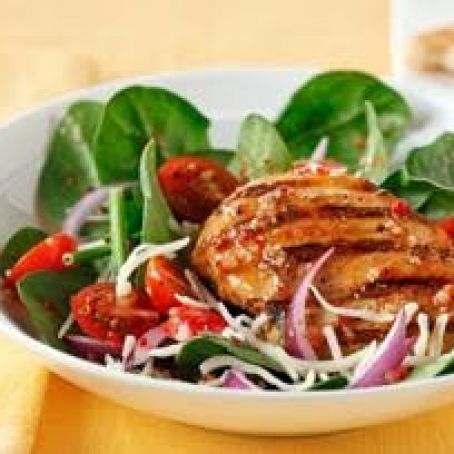 Grilled Mediterranean Chicken Salad