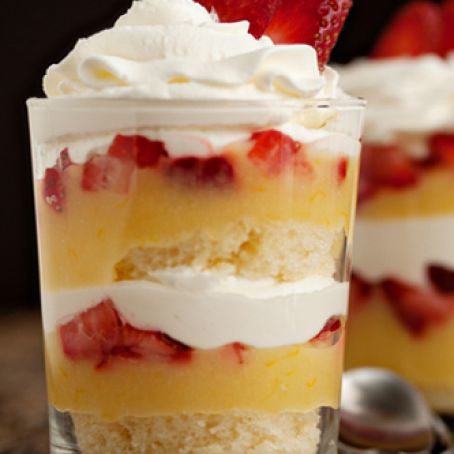 Lemon-Strawberry Parfaits