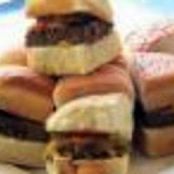 Almost White Castle Hamburgers