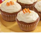 Orange Applesauce Cupcakes