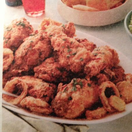 Chicken: Fried Chicken and Onions