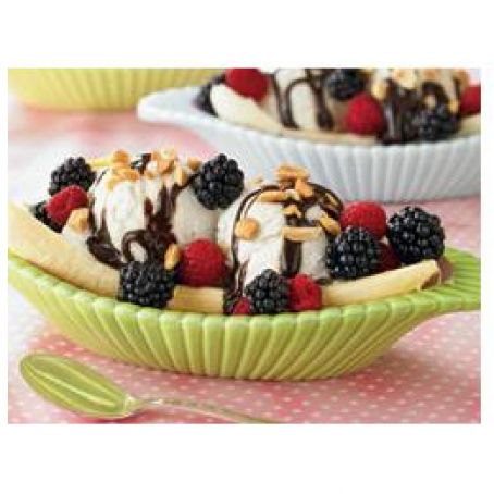 Banana Berry Split