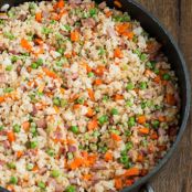 Ham Fried Rice (For Teriyaki Chicken Casserole)