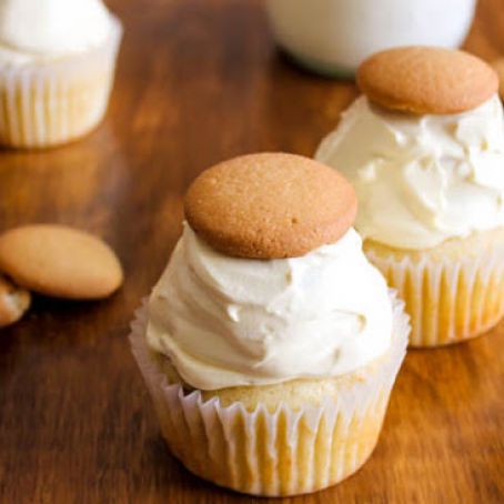 Banana Pudding Cupcakes