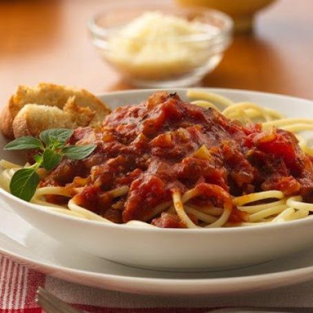Spaghetti with Marinara Sauce