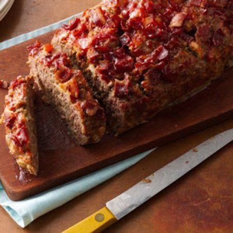 Meatloaf Bacon Cheeseburger