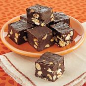 Popcorn and Peanut Fudge