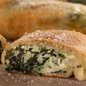 Spinach and Cheese Stromboli