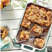 Blackberry-Peach Cobbler Bars
