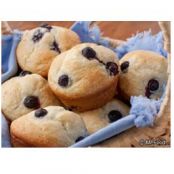 Shortcut Blueberry Muffins