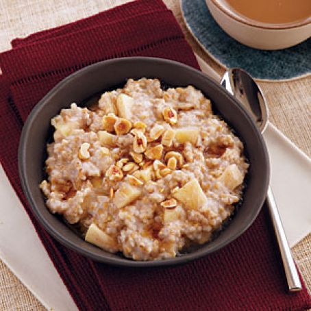Maple-Hazelnut Oatmeal Recipe (slow cooker)