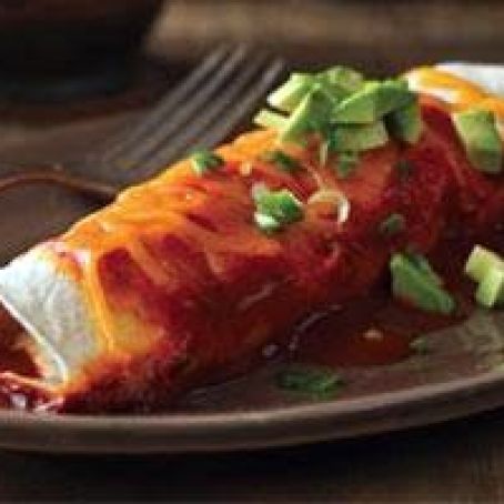 Chile-Chicken Enchiladas