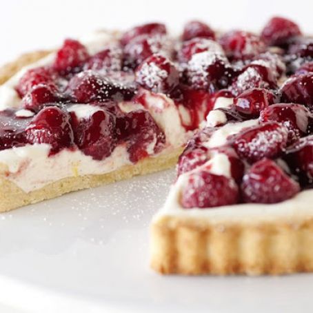 Raspberry Vanilla Tart