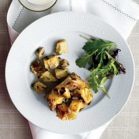 Mushroom and Herb Strata