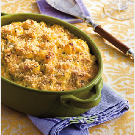 Two-Cheese Squash Casserole