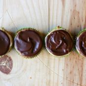 Mini Peanut Butter Nutella Cheesecake