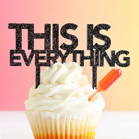 Tropical Vanilla Sunset Cupcakes