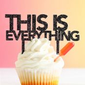 Tropical Vanilla Sunset Cupcakes