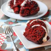 Red Velvet Chocolate Chip Bundt Cake
