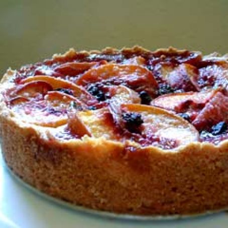 Peach Blueberry Cake