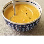 Sweet Potato, Honey, Lime and Ginger Soup