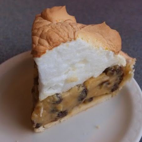 Sour Cream Rasin Pie