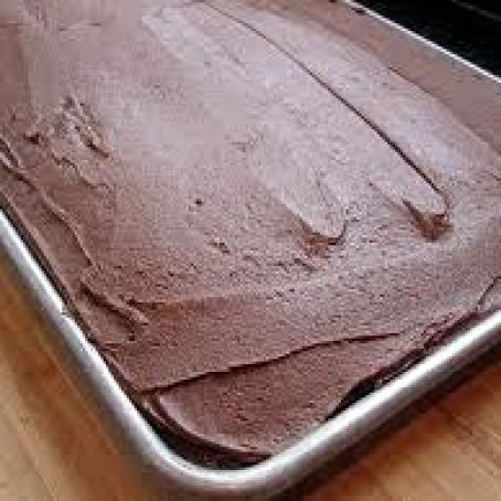 Chocolate Sheet Cake - G'ma Vivian