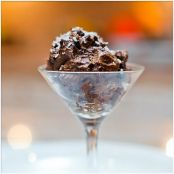 Snow-Capped Chocolate Avocado Pudding