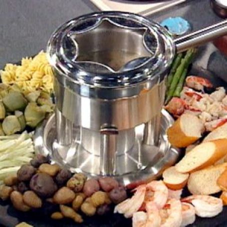 Chef Chris' Italian Fontina And Truffled Pecorino Romano Fondue