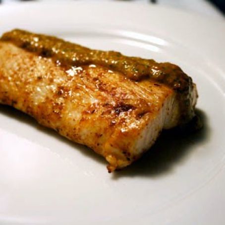 Mahi Mahi with Cilantro Pesto