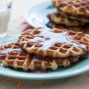 Cinnamon Roll Waffles