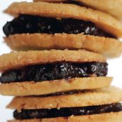 Blueberry Jam Sandwich Cookies