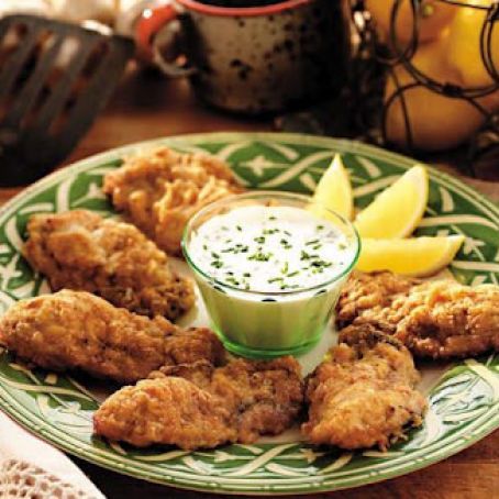 Oven-Fried Oysters